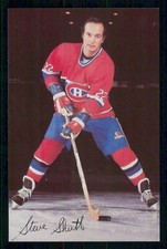 1983-84  MONTREAL CANADIENS TEAM ISSUED POSTCARD  STEVE SHUTT    20873