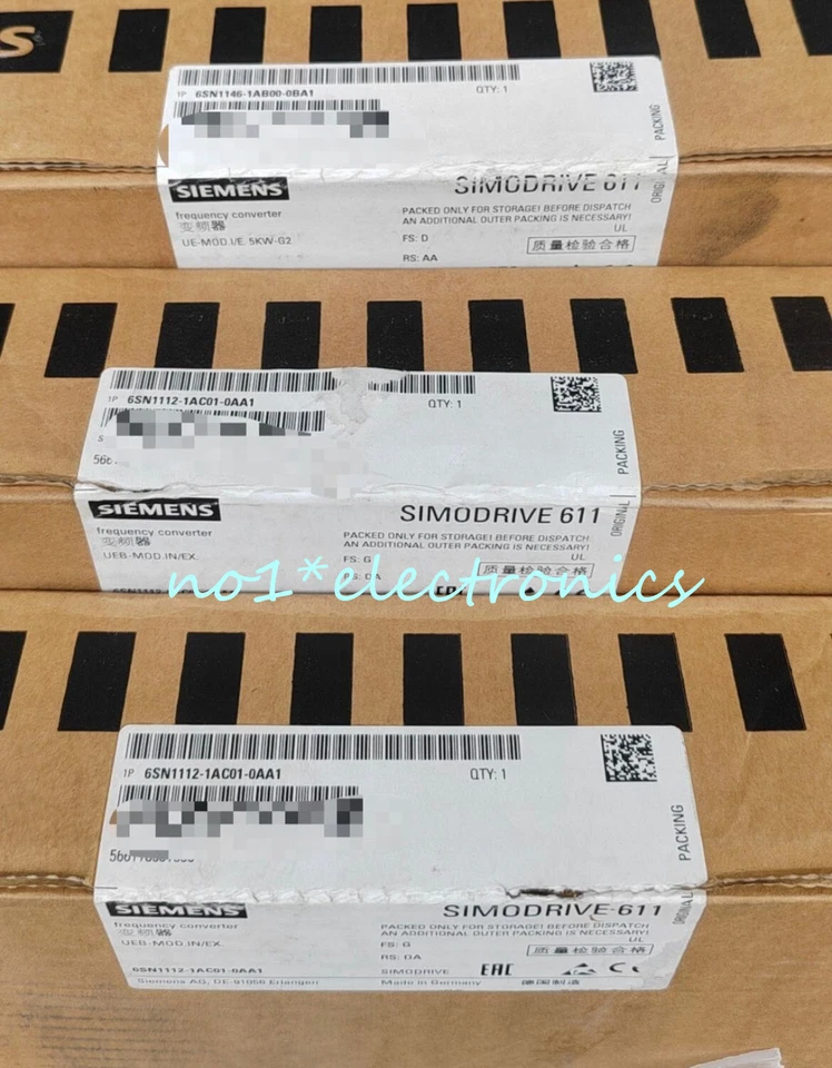 6SN1112-1AC01-0AA1 New Servo Driver Simodrive 611 Monitoring Module - Image 1 of 1