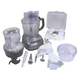 KitchenAid KFP1356 13-cup Food Processor Set w/ Dicing, Ice Cream and More - LN - Picture 1 of 20