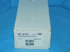 BDFALCON 35 3971 DURCHSTECHMATTE-KAPPE KONISCHER BODEN 96 DEEPWELL PLATTEN UNSTERIL - Bild 1 von 4