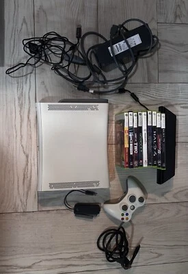 Xbox 360 Console And Game Lot  - Image 1 of 4