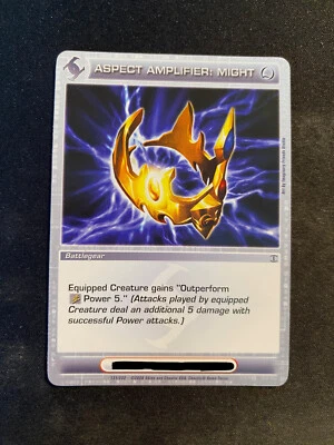 Aspect Amplifier: Might - Chaotic Card - Beyond the Doors Battlegear - Image 1 of 2