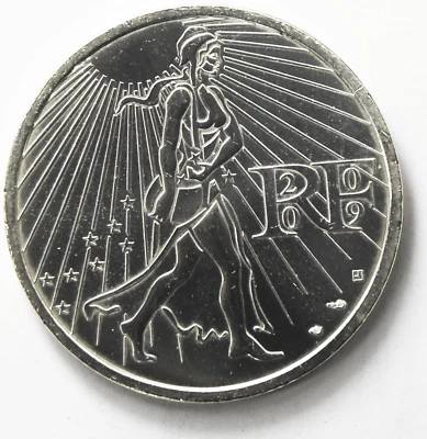 Moneda de plata de 25 euros Francia 2009 KM# 1581 sin circular Foto 1 de 2