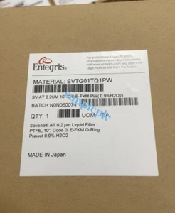 New Entegris SVTG01TQ1PW Photo Resist Filter Fast shipping#DHL or FedEx - Picture 1 of 1