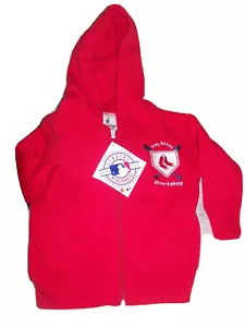 Soft as a Grape Boston Red Sox Size 6 Months Zippered Sweatshirt - MLB-NWT - Picture 1 of 2