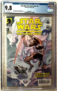 🔥~DH~STAR WARS: THE CLONE WARS #8~🔥~1° CLONE COMMANDER WOLFFE~🔥~CGC 9.8~🔥 - Foto 1 di 2