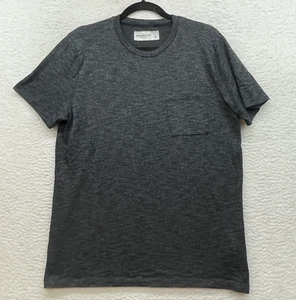 Camisa Abercrombie and Fitch Para Hombres Grande Gris Suave AF Camiseta Bolsillo Crew Manga Corta - Imagen 1 de 9