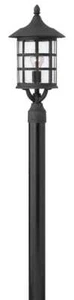 Hinkley 1801BK Freeport 20" Outdoor Post Light in Black Finish - Picture 1 of 2