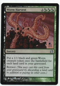 Worm Harvest FOIL MTG Modern Masters English NM - Picture 1 of 1