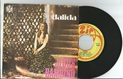 DALIDA - JESUS BAMBINO +3 7"/45 PORTUGAL EP POP CHANSON 1971 VERY RARE - Image 1 of 2
