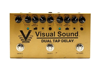 [Good!!] Visual Sound Dual Tap delay guitar effects pedal - Image 1 of 4