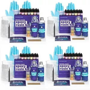 Crystal Clear Epoxy Resin Kit - 11.8 Oz (Set of 8) - Picture 1 of 7