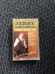 Vintage Jerry Lee Lewis cassette tape Brand New (Sealed) Unopened - Picture 1 of 6