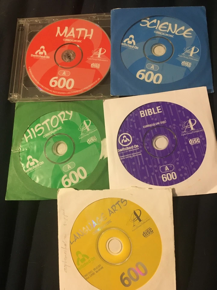 Switched on Schoolhouse, 6th grade 5’subject complete free ship, SOS AOP - Image 1 of 1