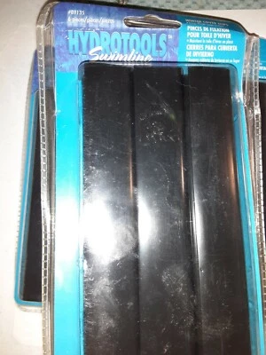  3 packs of Swim Central 6 HydroTools Black Above Ground Pool Winter Cover Clips - Image 1 of 3