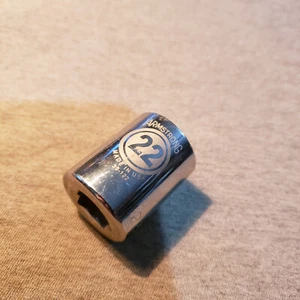 NEU Armstrong 39-122 - 1/2" Antrieb 12 Punkt Standard Steckschlüssel 22 mm USA - Bild 1 von 9