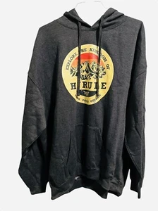 Nintendo Zelda Hyrule Explore Kingdom Mountains Logo Hoodie Sweatshirt 3XL NWT - Picture 1 of 10