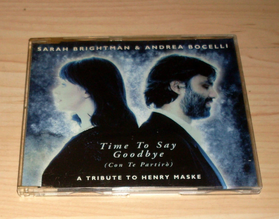 CD Maxi-Single - Sarah Brightman & Andrea Bocelli - Time to say Goodbye H. Maske - Bild 1 von 1