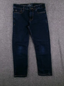 Lucky Brand Jeans Youth 10 Blue Straight Leg Classic Fit Dark Wash 27X23 - Picture 1 of 17