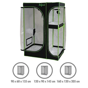 Zelsius Growbox 2-in-1 Zelt Grow tent Growschrank Indoor Zuchtzelt Gewächshaus - Bild 1 von 15