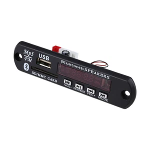 USB Bluetooth Hansfree SD Slot FM Radio MP3 Decoder Board 12V Module +Remote - Picture 1 of 4