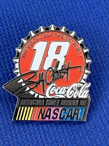 NASCAR #18 Bobby Labonte Hat Lapel Pin Coca Cola - Picture 1 of 1