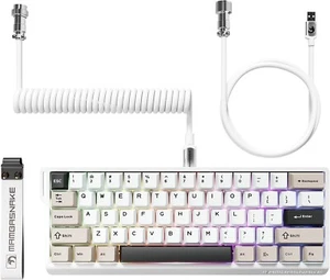 ATTACK SHARK x MAMBASNAKE X60 HE Rapid Trigger  Gaming Keyboard With C01 Cable - Picture 1 of 27
