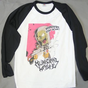 Baseball-T-Shirt Municipal Waste Punk Rock Metall langärmelig Unisex S-3XL - Bild 1 von 1