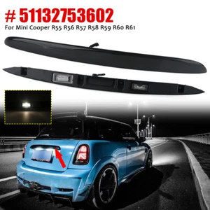 Empuñadura de mango de bota del maletero trasero tapa negra para 07-15 Mini Cooper R55 R56 R57 R58 R59 - Imagen 1 de 10