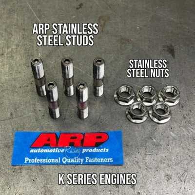 ARP Stainless Steel K Series Exhaust Manifold Stud Kit For Honda Acura K20 K24 - Image 1 of 4