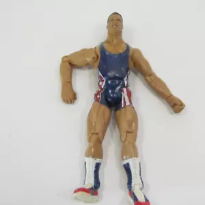 Figura de acción de lucha libre en vivo WWE Kurt Angle Jakks Pacific Titan Tron 2000 azul - Imagen 1 de 4