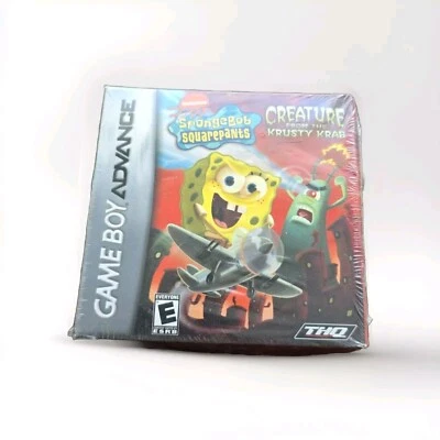Game Boy : Spongebob. Crushed Box Sealed  - Image 1 of 4