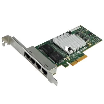 Scheda di rete Ethernet IBM Intel i340-T4 4 porte PCIe x4 Gbit 49Y4242 94Y516... - Immagine 1 di 3