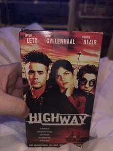 Highway (VHS, 2002) Jared Leto - HTF OOP Screener/Promo Screener - Picture 1 of 3