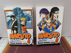 Naruto Vol 4 & 9 Manga Comics BC2 - Picture 1 of 6