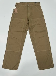 pantalone utility orslow doppio ginocchio colore kaki taglia 4 nuovo con etichetta - Foto 1 di 3