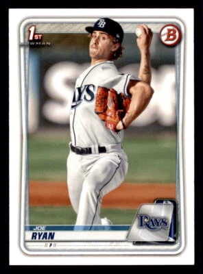 2020 Bowman Prospects #BP-117 Joe Ryan Tampa Bay Rays - Image 1 of 2