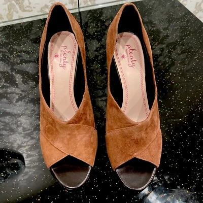 Много от Tracy Reese туфли размер 38 новый Dania коричневый замшевые туфли-лодочки - Изображение 1 из 4