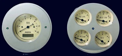 1947 1948 1949 1950 1951 1952 1953 Chevy Truck calibre 5 tablero juego de inserción PC Foto 1 de 4