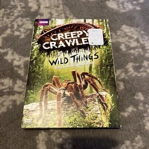 BBC Creepy Crawlers Wild Things Dominic Monaghan (DVD) New Sealed Slip Cover - Picture 1 of 4
