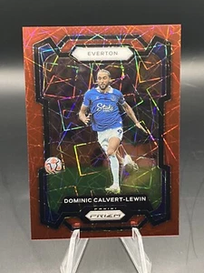 2023-24 Panini Prizm Premier League Dominic Calvert Lewin Velocity Red Prizm /49 - Picture 1 of 2