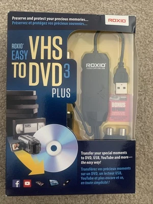 Roxio Easy VHS to DVD 3 Plus Converter - 251000 - Image 1 of 2