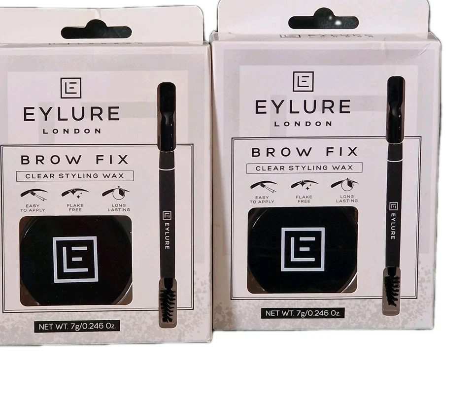 2 X EYLURE LONDON  Brow Fix Clear Styling Wax  - Image 1 of 4