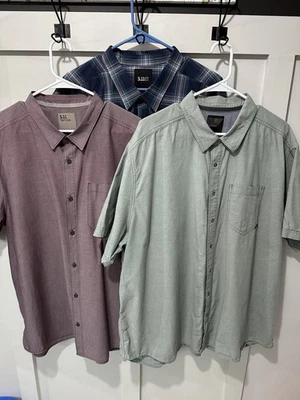 3-511 Tactical Series Button Up Shirt Mens 2XL XXL Short Sleeve Vented Shirts - Image 1 of 4