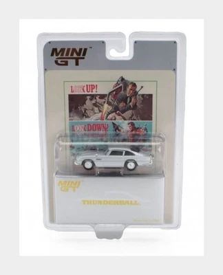 MINI-GT MGT00901-007E ASTON MARTIN - DB5 1964 - 007 JAMES BOND - THUNDERBALL - O - Immagine 1 di 2