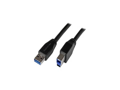 StarTech.com 10m 30 ft Active USB 3.0 USB-A to USB-B Cable - M/M - USB A to B - Image 1 of 4