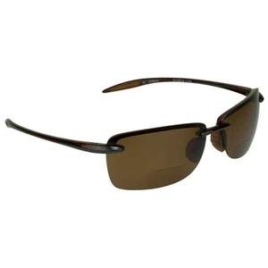 Polarized Bifocal Reading Sunglass Readers Maui Men Women Brown Lens Tortoise... - Picture 1 of 7