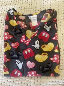 Disney Mickey & Minnie scrub top xl - Picture 1 of 2