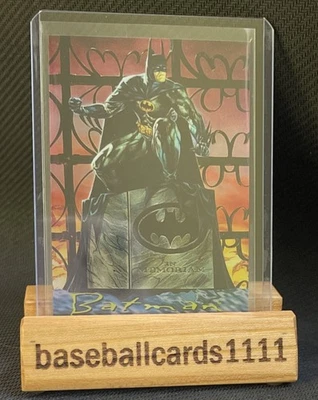 1995 Skybox DC Master Series Chromium BATMAN # 1 of 2 by Dave Dorman NMMT NS - Image 1 of 3