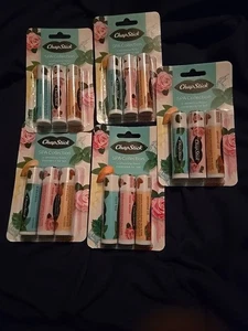 5-ChapStick Spa Collection Mint Tea/Rose Water & Almond Oil Total(15)0.15Oz Each - Picture 1 of 5